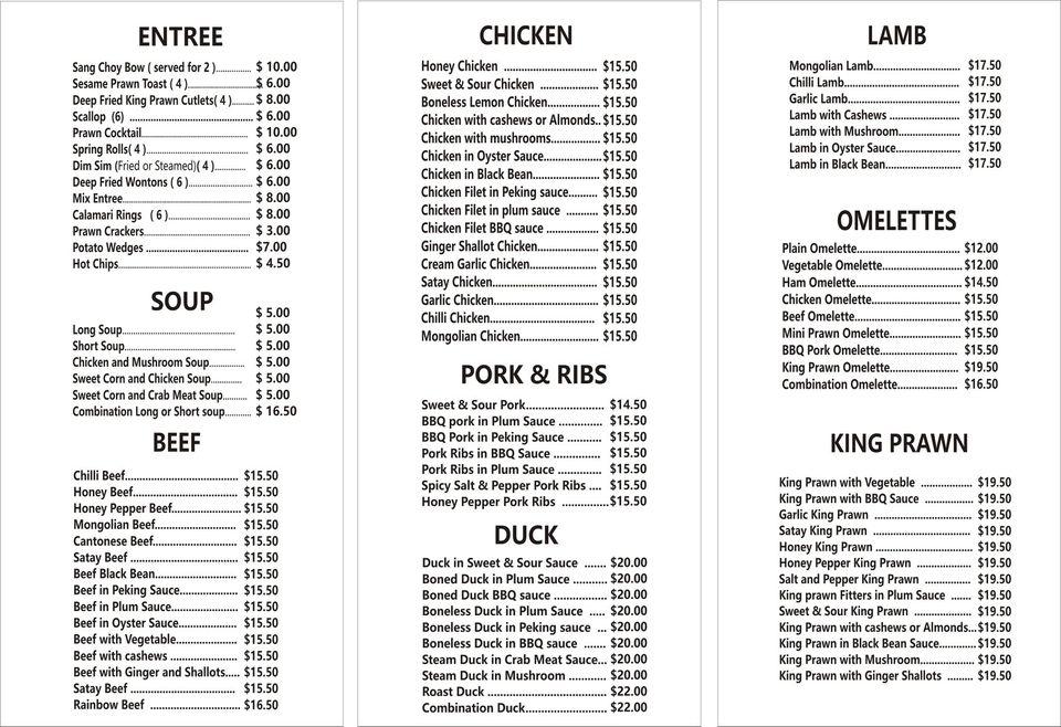 menu-at-orange-city-bowling-club-orange