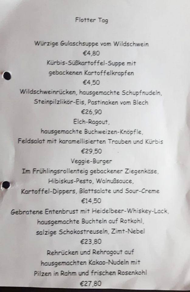 Speisekarte von Gaststätte Antekoje restaurant, Neuenkirchen Speisekarte von Gaststätte Antekoje restaurant, Neuenkirchen