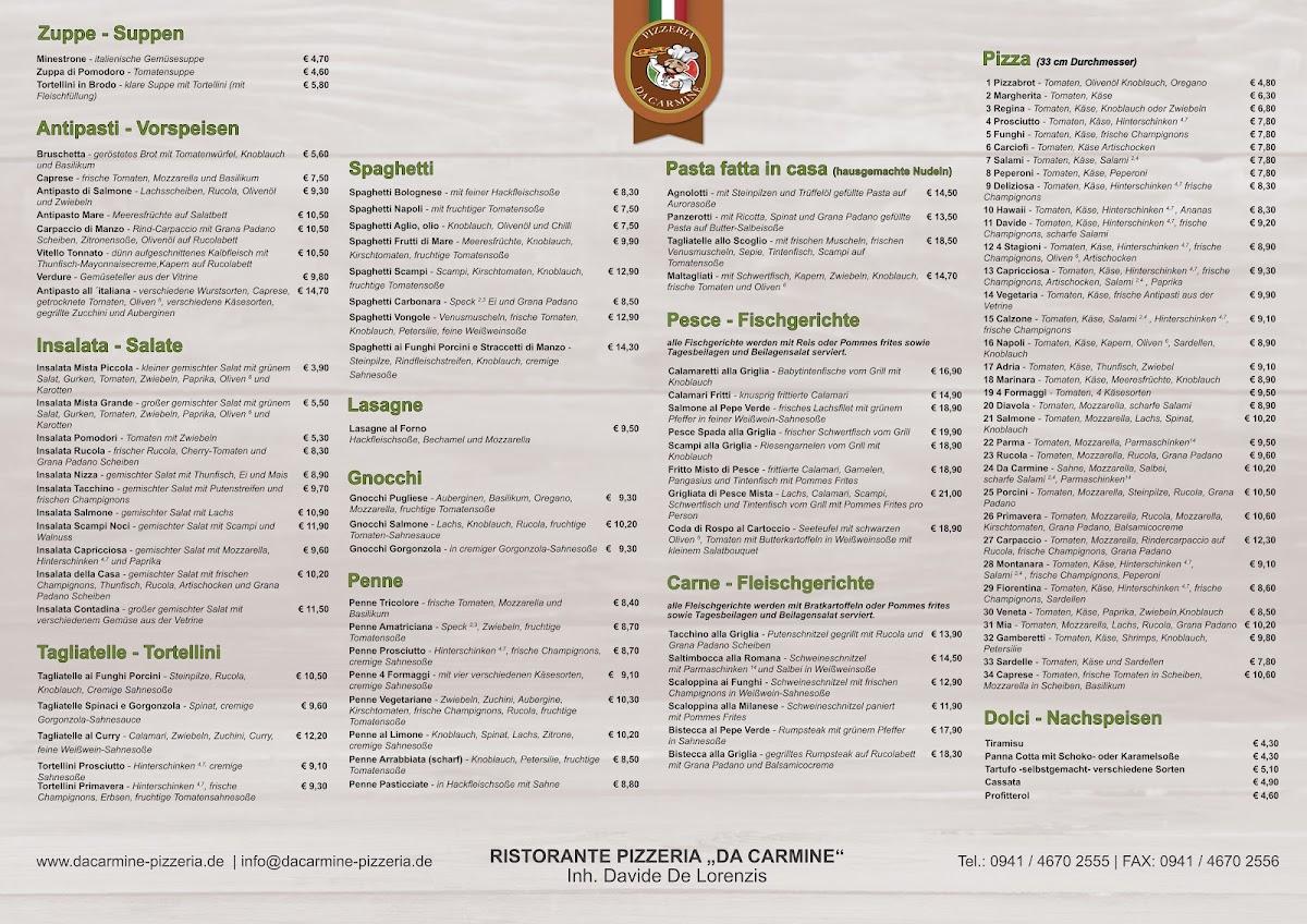 Pizzeria Da Carmine Regensburg