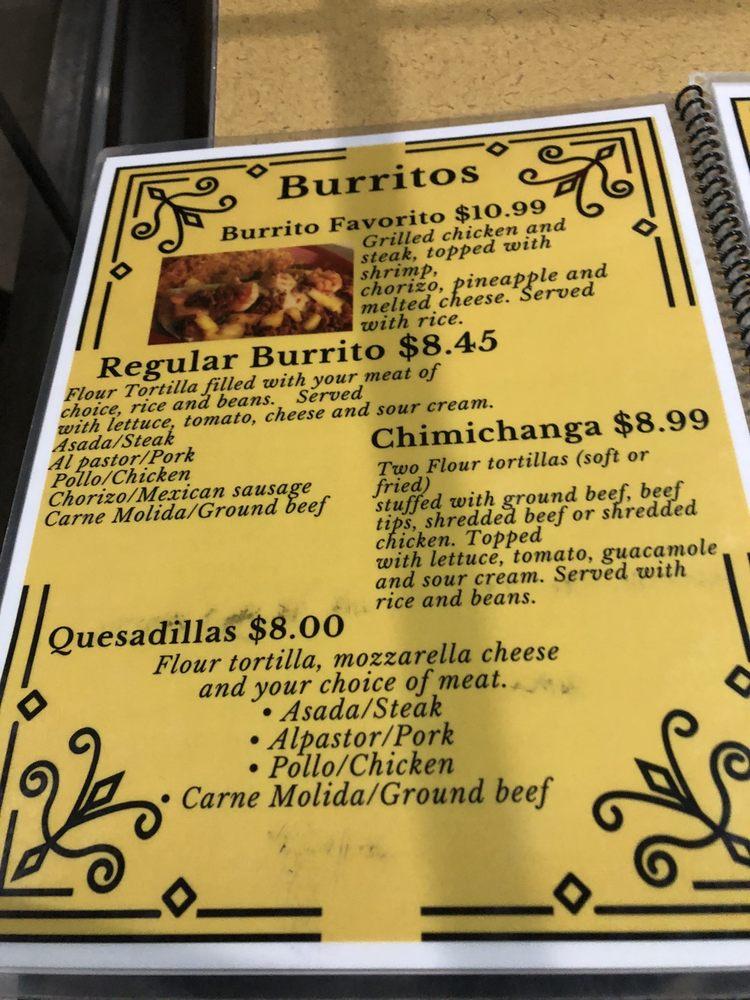 Carta del restaurante Lulu’s Tacos, Richmond