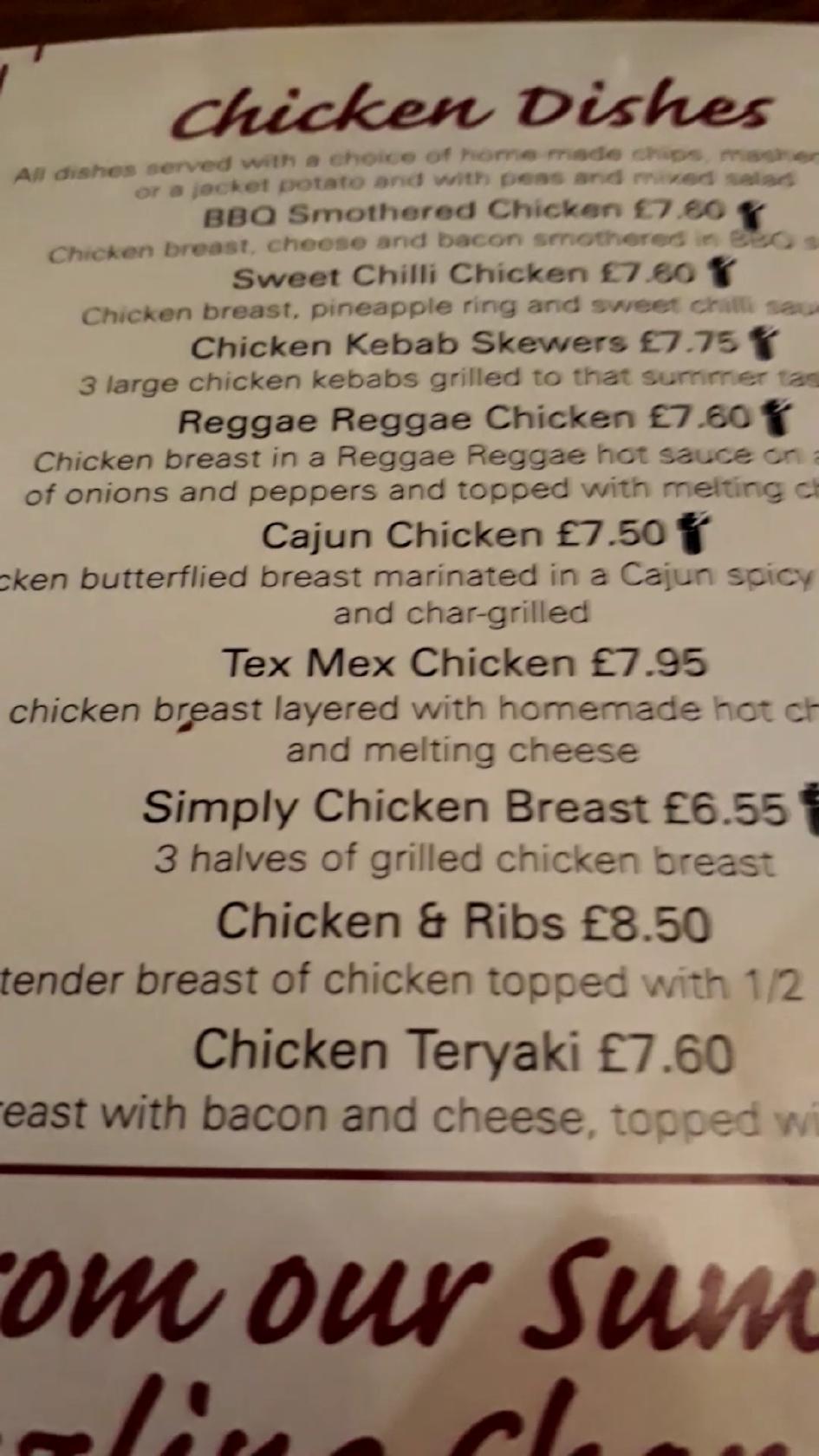 Menu at Colliers Arms pub & bar, Swansea