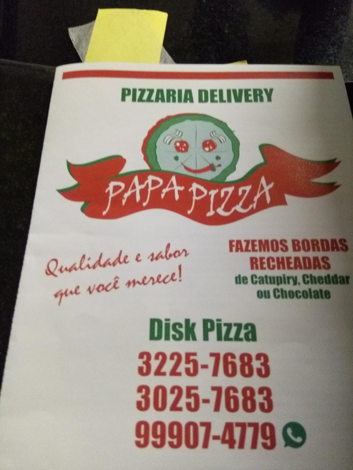 Papa Pizza: A qualidade e o sabor que você merece!