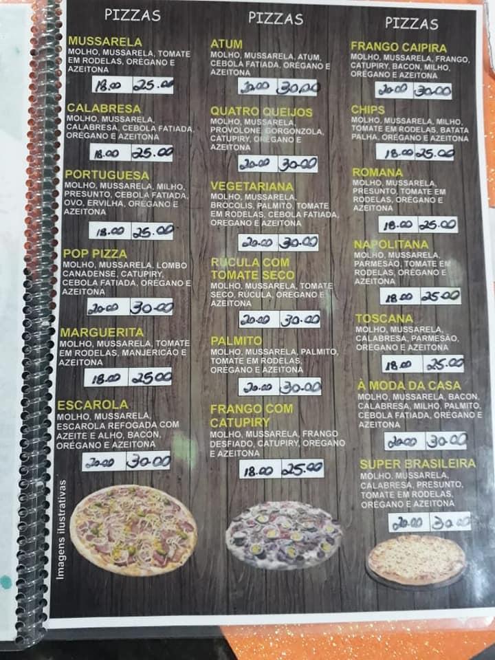 Pop Pizza Delivery cardápio