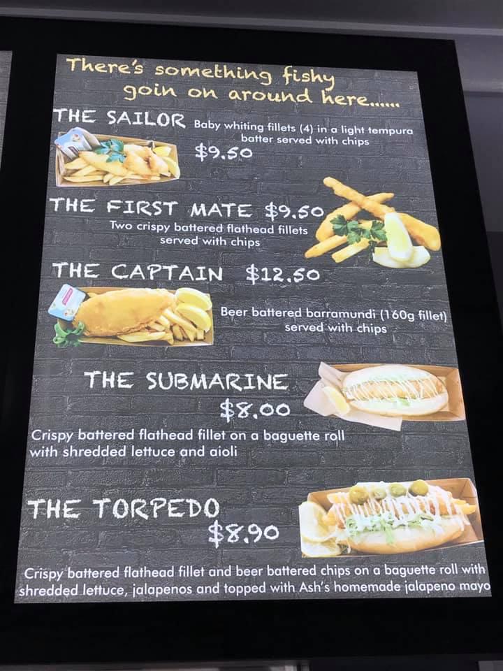 Menu at Big Sausage Fest restaurant, Murgon