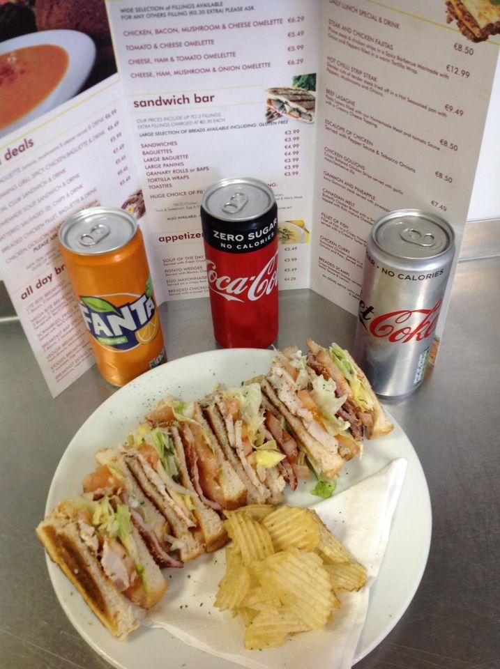 Menu at The Flamin Grill cafe, Carndonagh