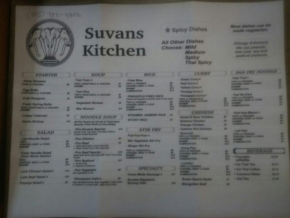 R8ac Suvans Kitchen Menu 2022 10 2 