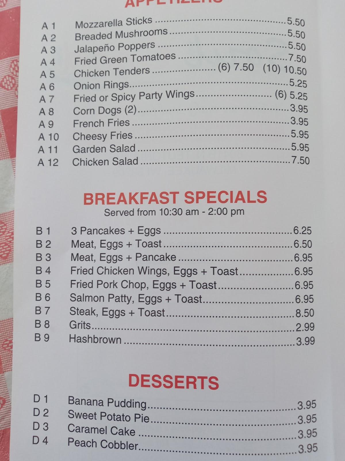 Menu at Soul Good Kitchen restaurant, Milwaukee