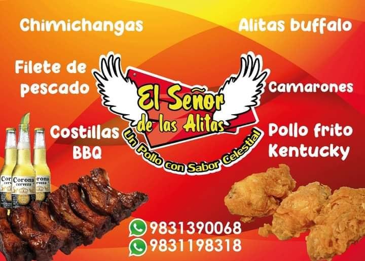 Restaurante Alitas y Pollo Kentuqui en Chetumal - El Señor De Las Alitas,  Chetumal, Av Carmen Ochoa de Merino 230 - Opiniones del restaurante