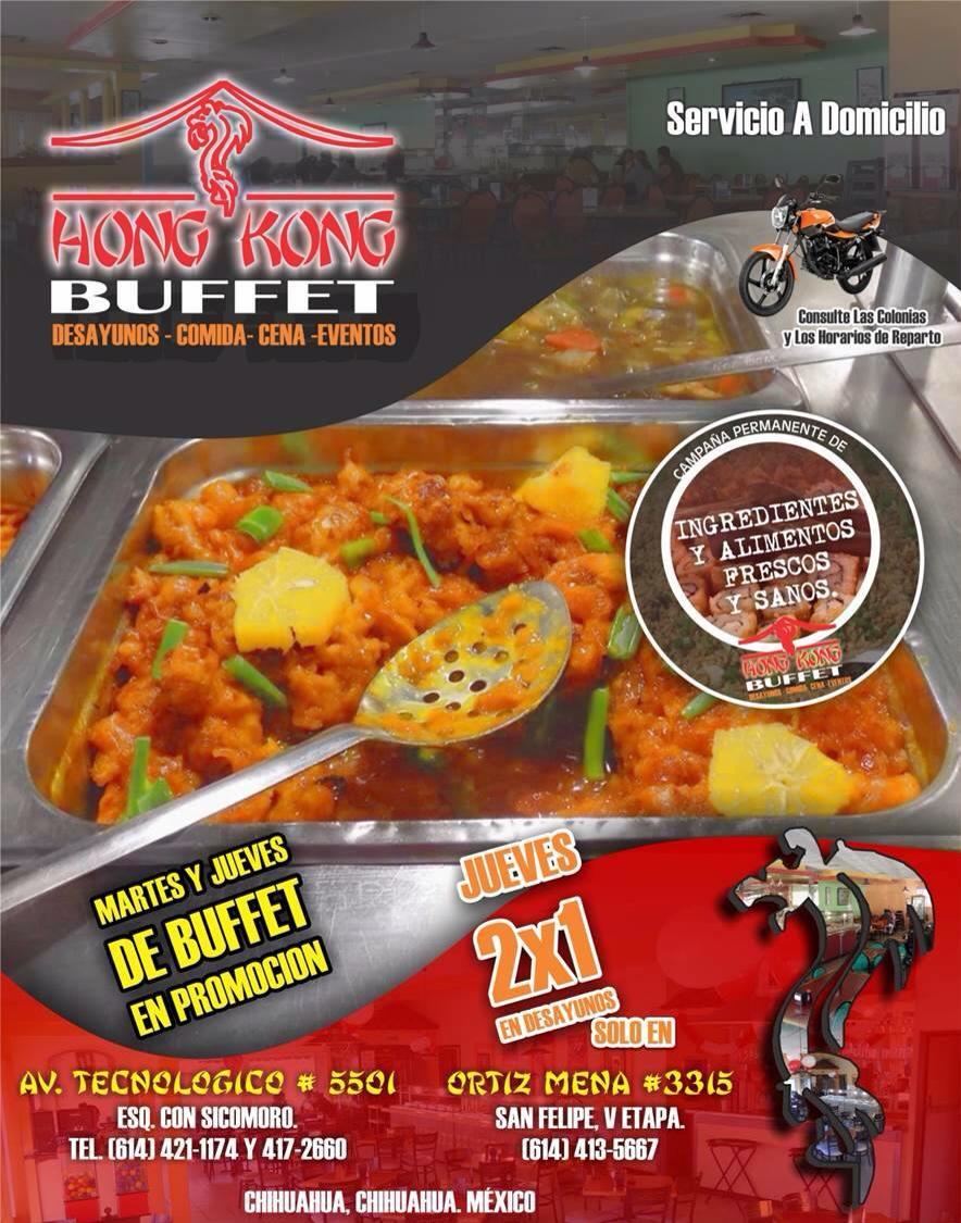 Restaurante Hong Kong Buffet, Chihuahua, Av. Tecnologico 5501 - Opiniones  del restaurante