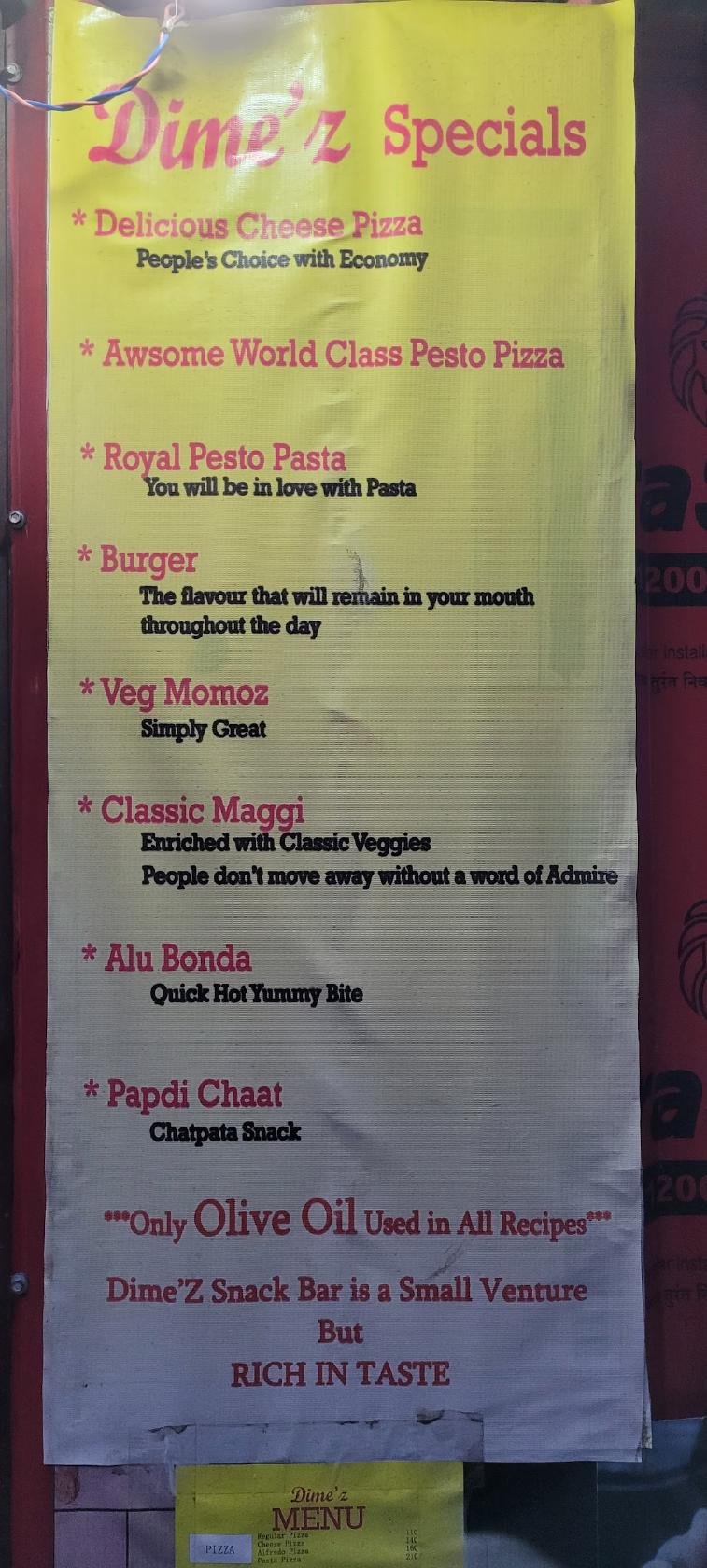 menu-at-dime-z-snack-bar-kandaghat