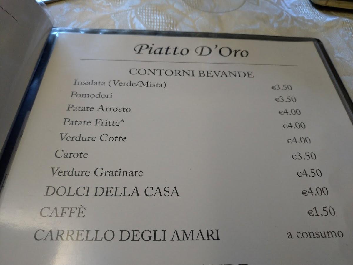 piato menu