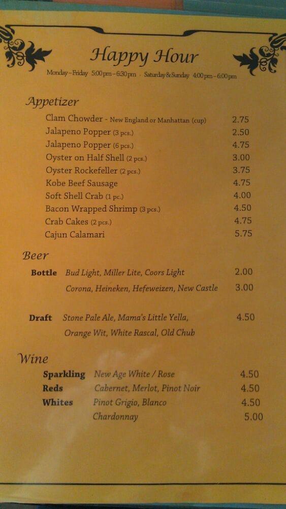 Menu at The Boiler Steam Kettle Cooking restaurant, Chino Hills