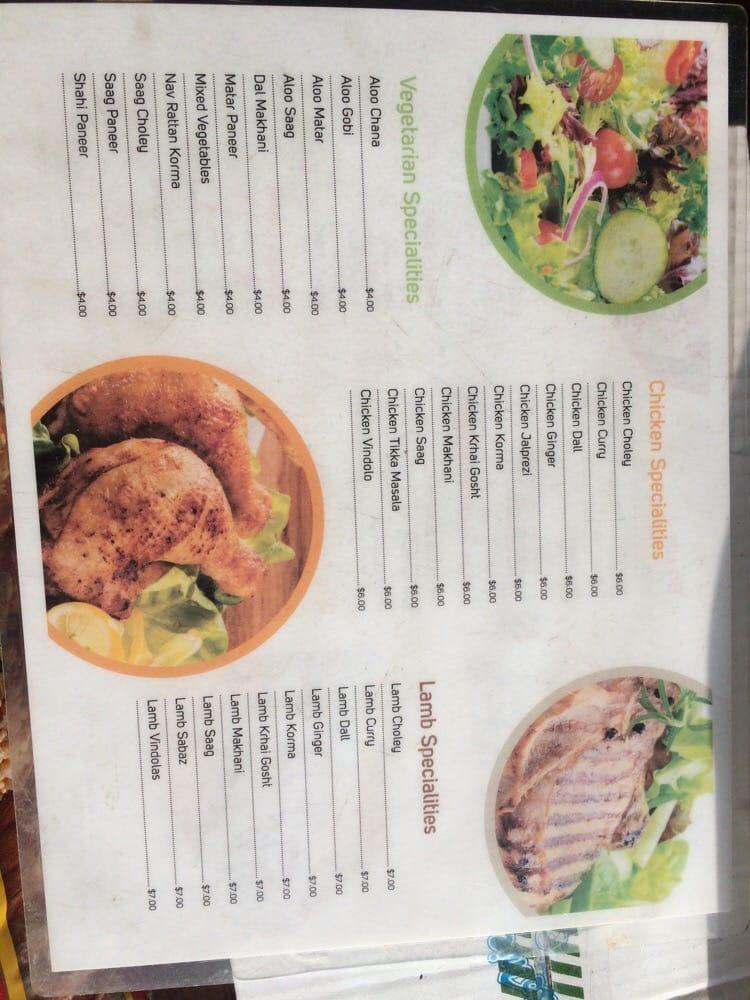 Menu at AlMadina Market & Grill restaurant, Cincinnati