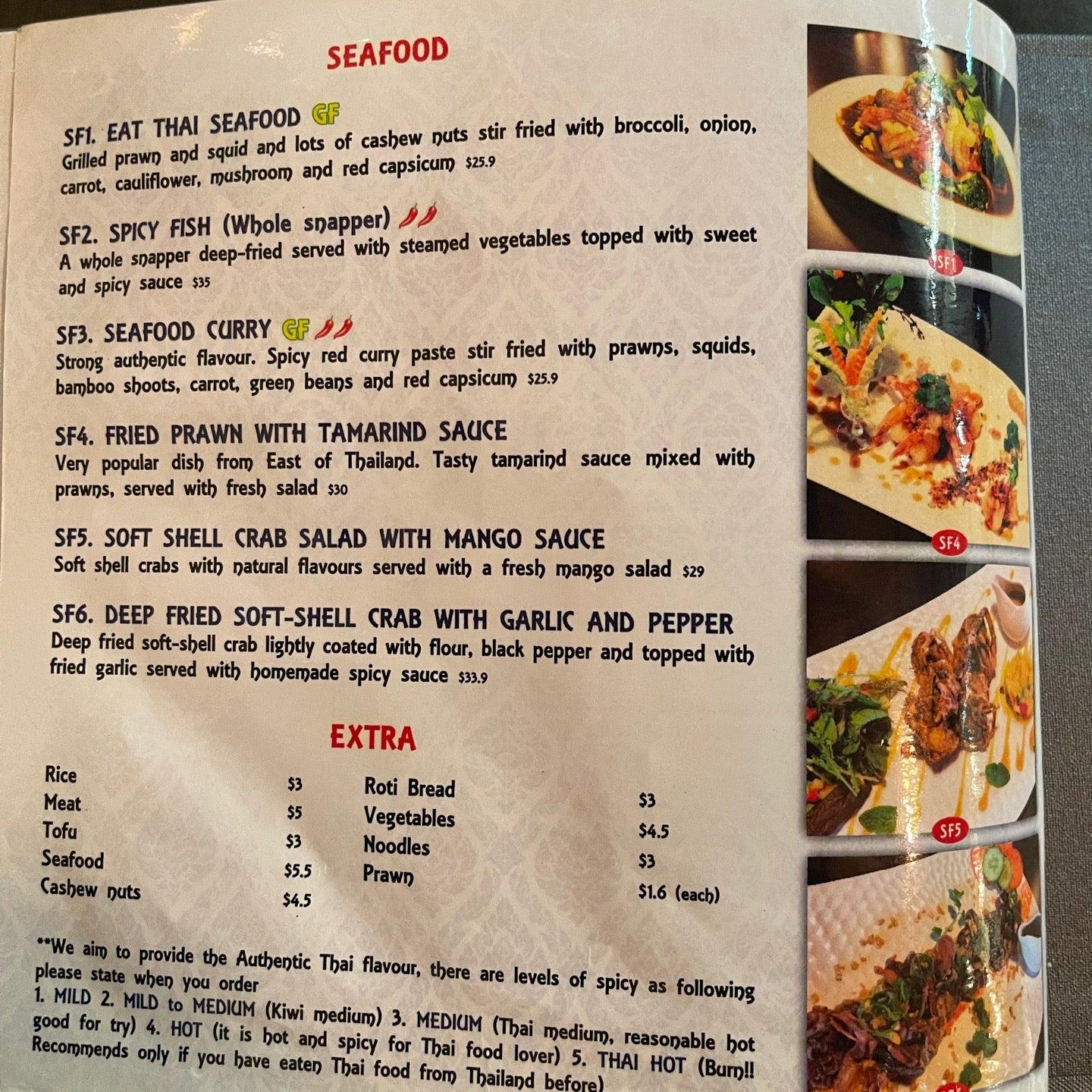 menu-at-eat-thai-restaurant-blenheim