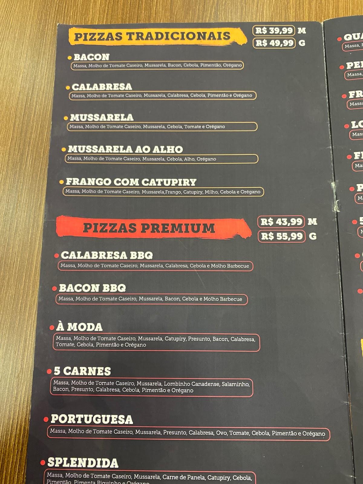 Roger's Pizza - Pizzaria no Horto Ipatinga cardápio