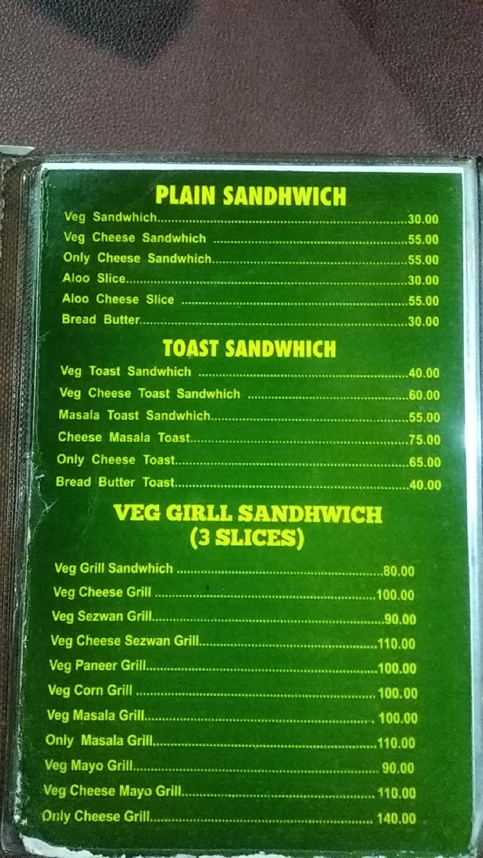 Menu At Udupi Fast Food And Restaurant, Mira Bhayandar, No 8