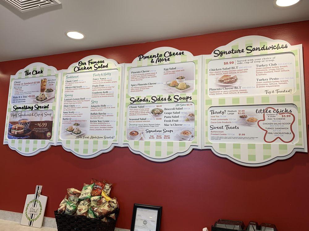 Menu At Chicken Salad Chick Restaurant Nicholasville 2782