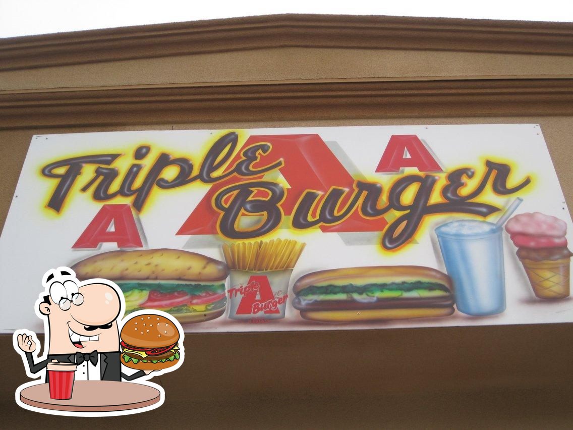 Triple A Burger in Fresno Restaurant menu and reviews