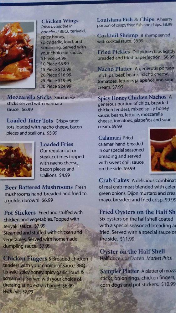 Menu at ʻOhana Hawaiian Grill & Bar, French Lick