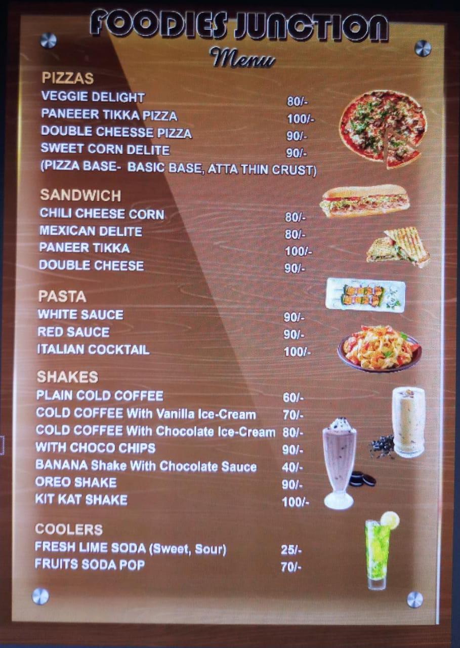 MTC Food Junction menu