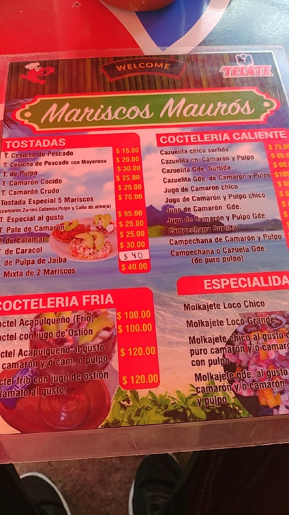 Mariscos Mauro's restaurant, Tepic - Restaurant reviews