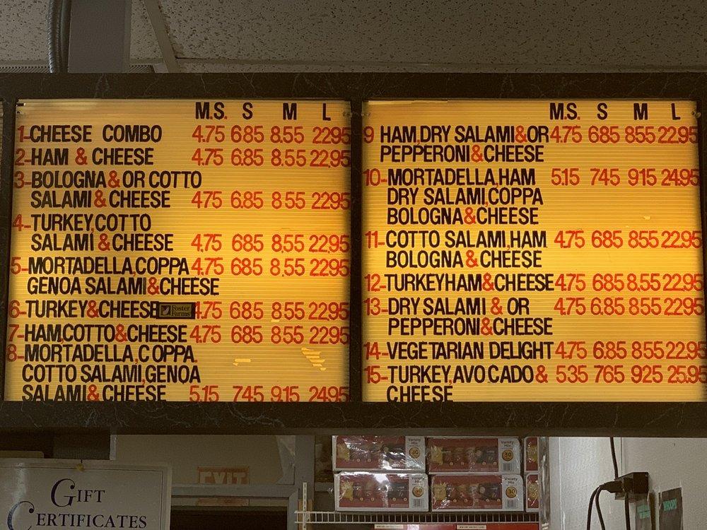 Menu at Moe's To Go Sub Sandwiches restaurant, Visalia, S Mooney Blvd