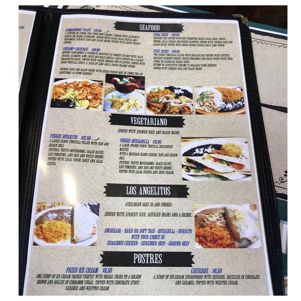 Menu at Chile Relleno restaurant, Kaneohe