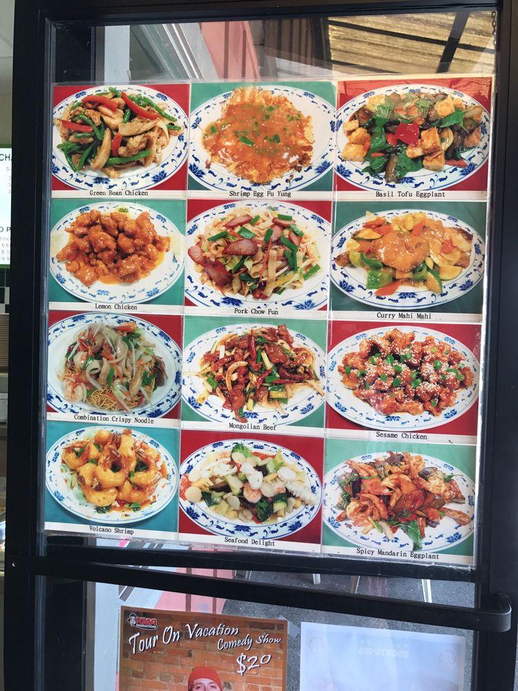 Menu at Lemongrass Restaurant, Keaau