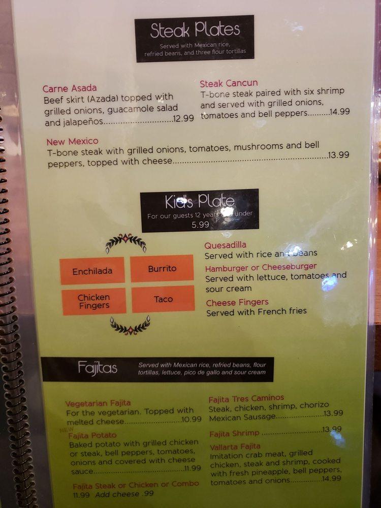 Carta del pub y bar Taco Tequila's, Terre Haute