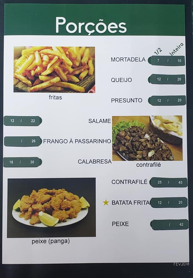 Menu Em Padaria Tony Osasco