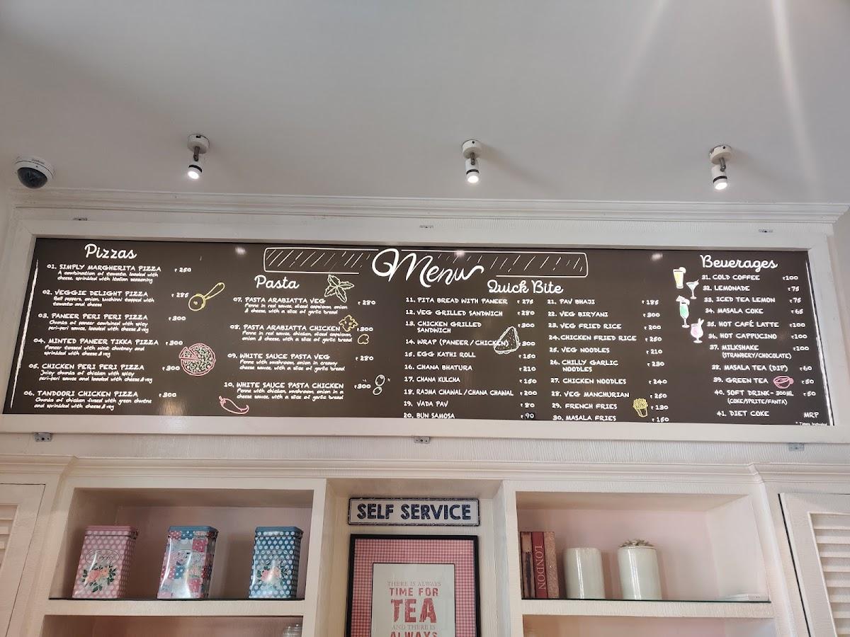 TRANSIT CAFE menu