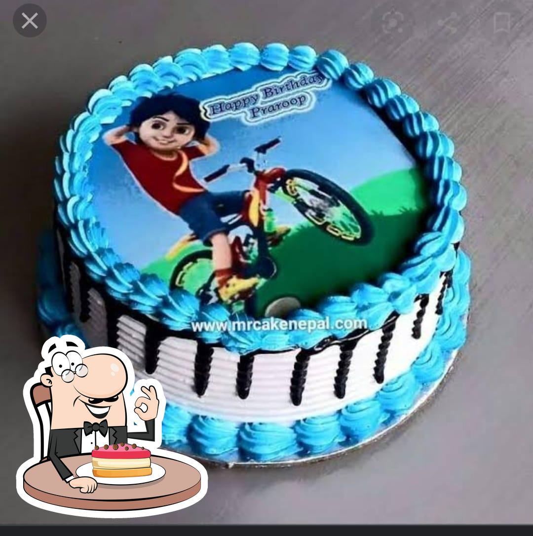 Motu patlu'Doraemon'Spider-Man'shivaay'all'type cartoon photo cake.2.kg -  YouTube