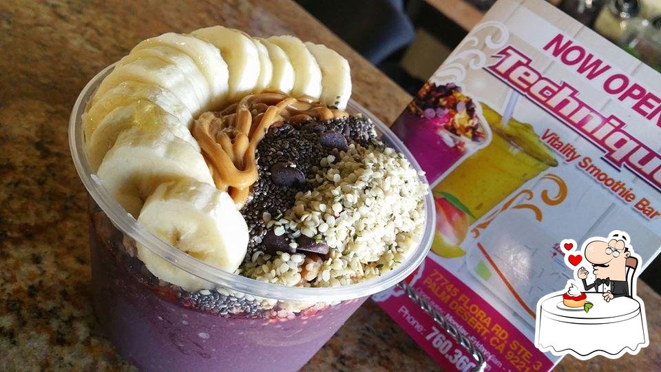 Technique Vitality Smoothie Bar in Indio Restaurant reviews