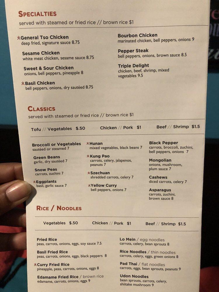 Carta del restaurante Azan Wok, Plum