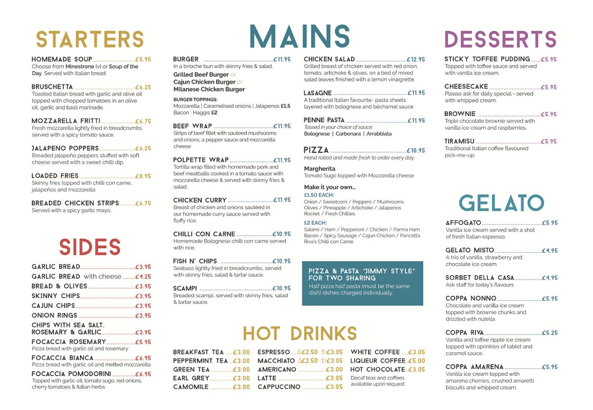 Menu at Camphill Vaults pub & bar, Glasgow, 1-3 Main St