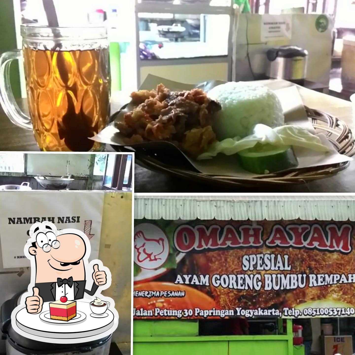 omah ayam restaurant, Yogyakarta