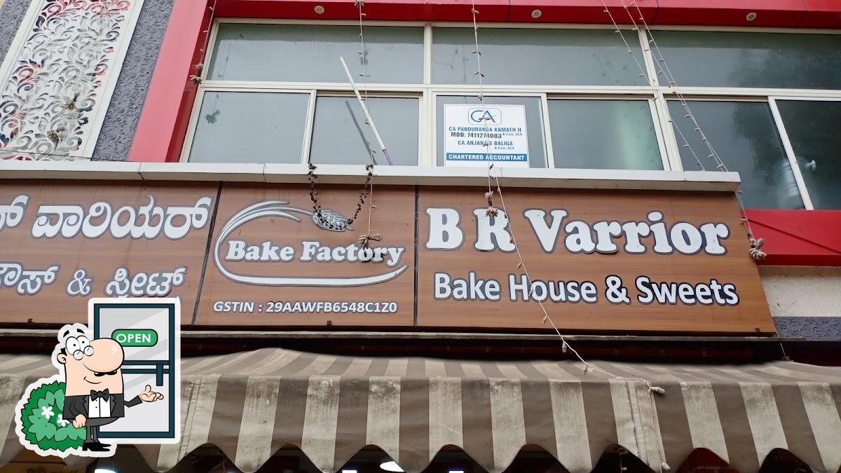 Nila B R Varrior Bakery House & Sweets, Bengaluru Restaurant menu and