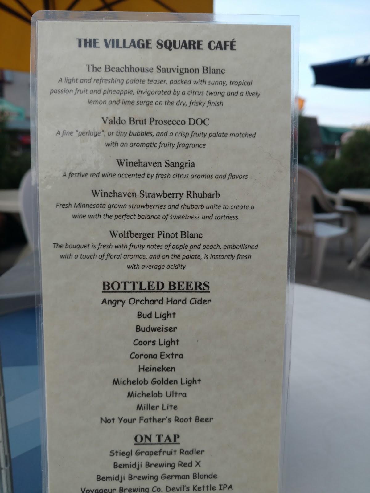 Menu at Village Square Pizza & Ice Cream Parlor pizzeria, Walker