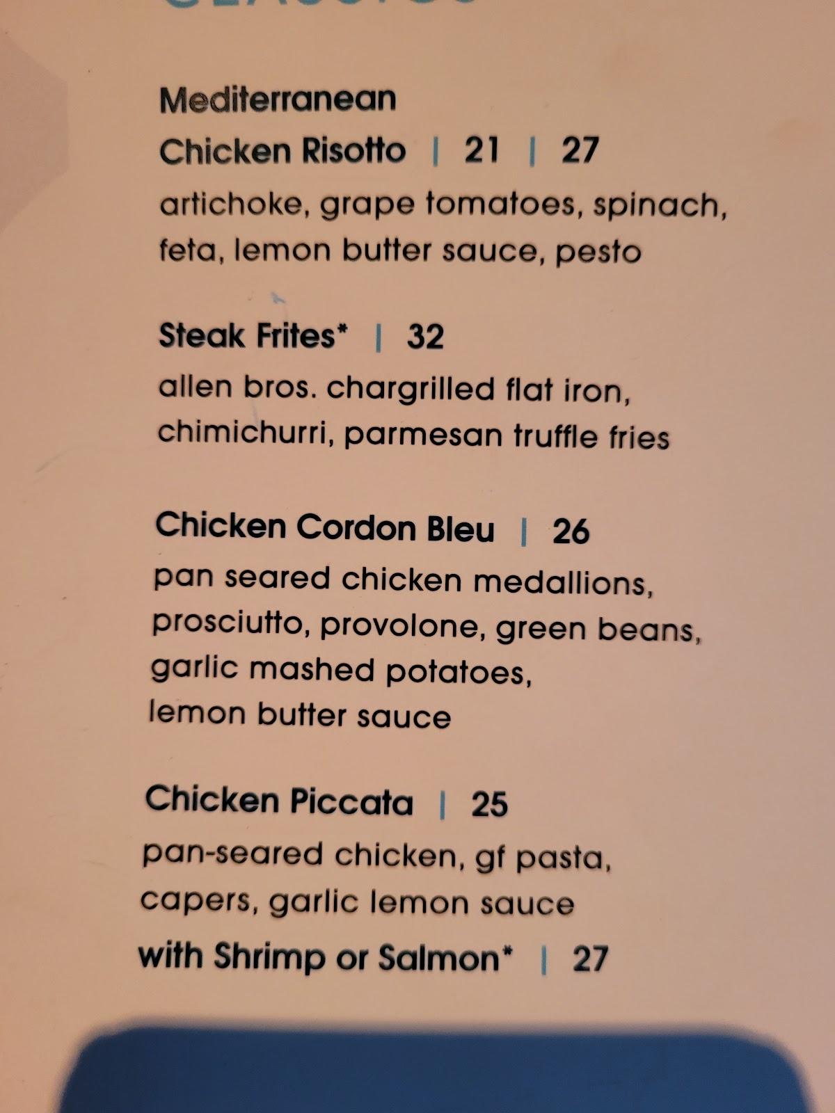 Menu At Burtons Grill & Bar, Mount Pleasant