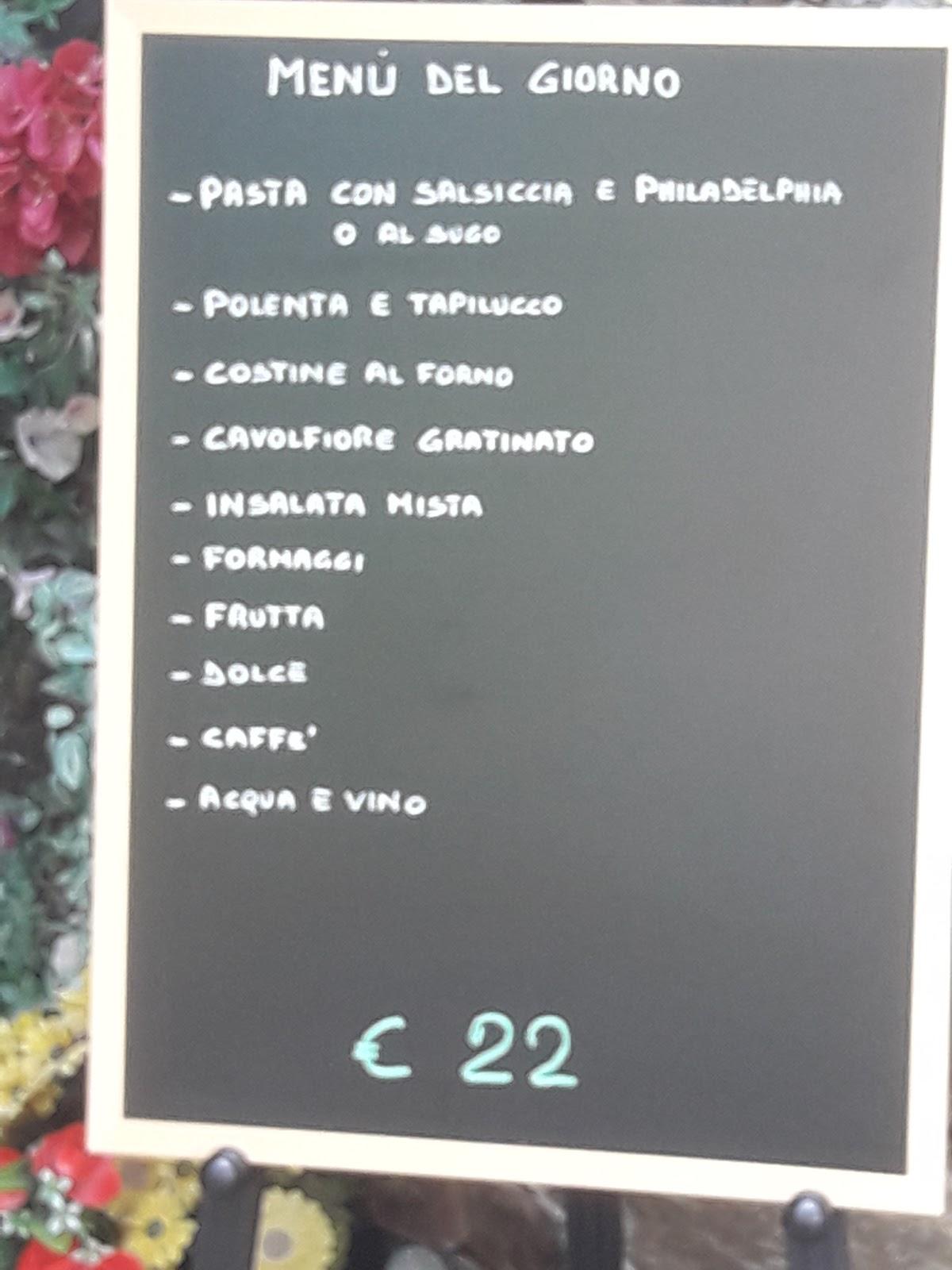 Menu di Solivo 