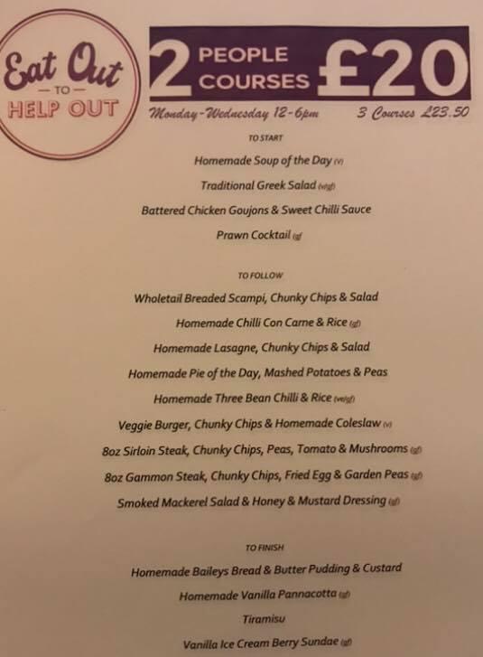 Menu at The Swan pub & bar, Kidderminster, 9 Birmingham Rd