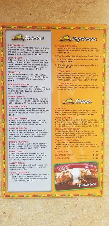 menu-at-cozumel-authentic-mexican-restaurant-bradley