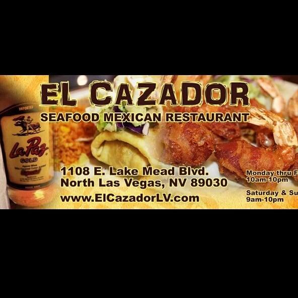 Menu at El Cazador restaurant, North Las Vegas