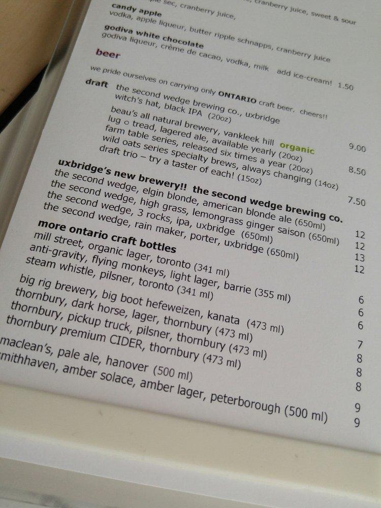 Menu at Urban Pantry Restaurant, Uxbridge