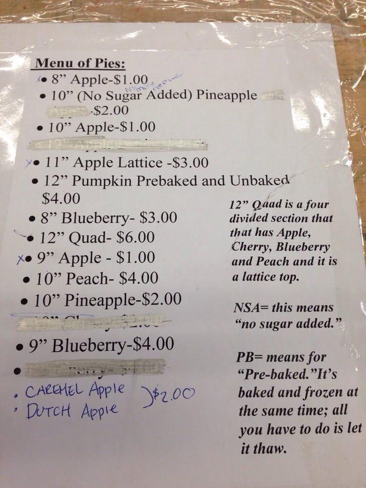 Menu at Plush Pippin, Kent, S 88th Pl
