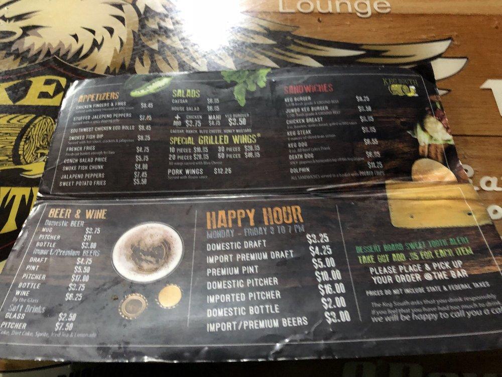 Menu at Keg South Pinecrest pub & bar, Miami