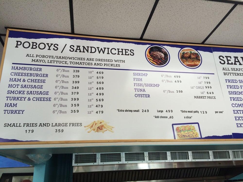 Menu at Quick & Karry restaurant, Westwego