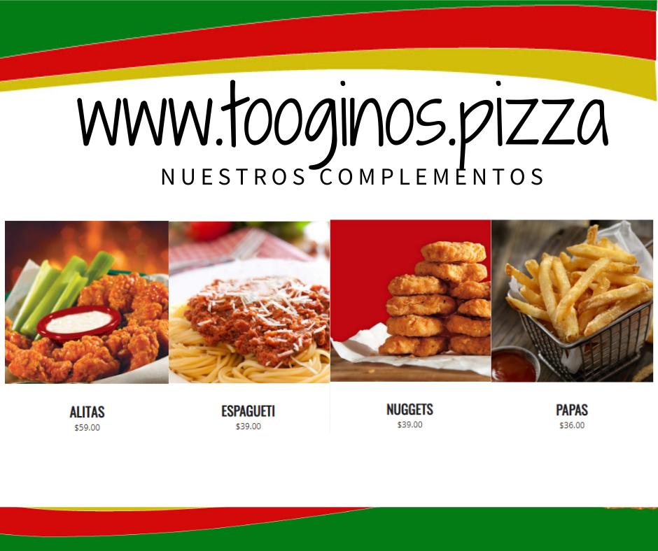 Pizzería Toogino's Pizza Bugambilias, Zapopan, Av. Adolfo López Mateos Sur  5082 - Carta del restaurante y opiniones