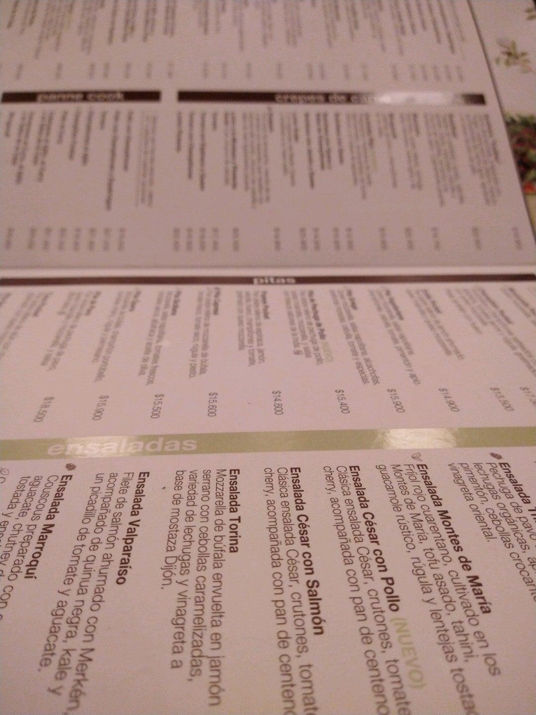 Menu at Crepes & Waffles Puerta del Norte restaurant, Bello