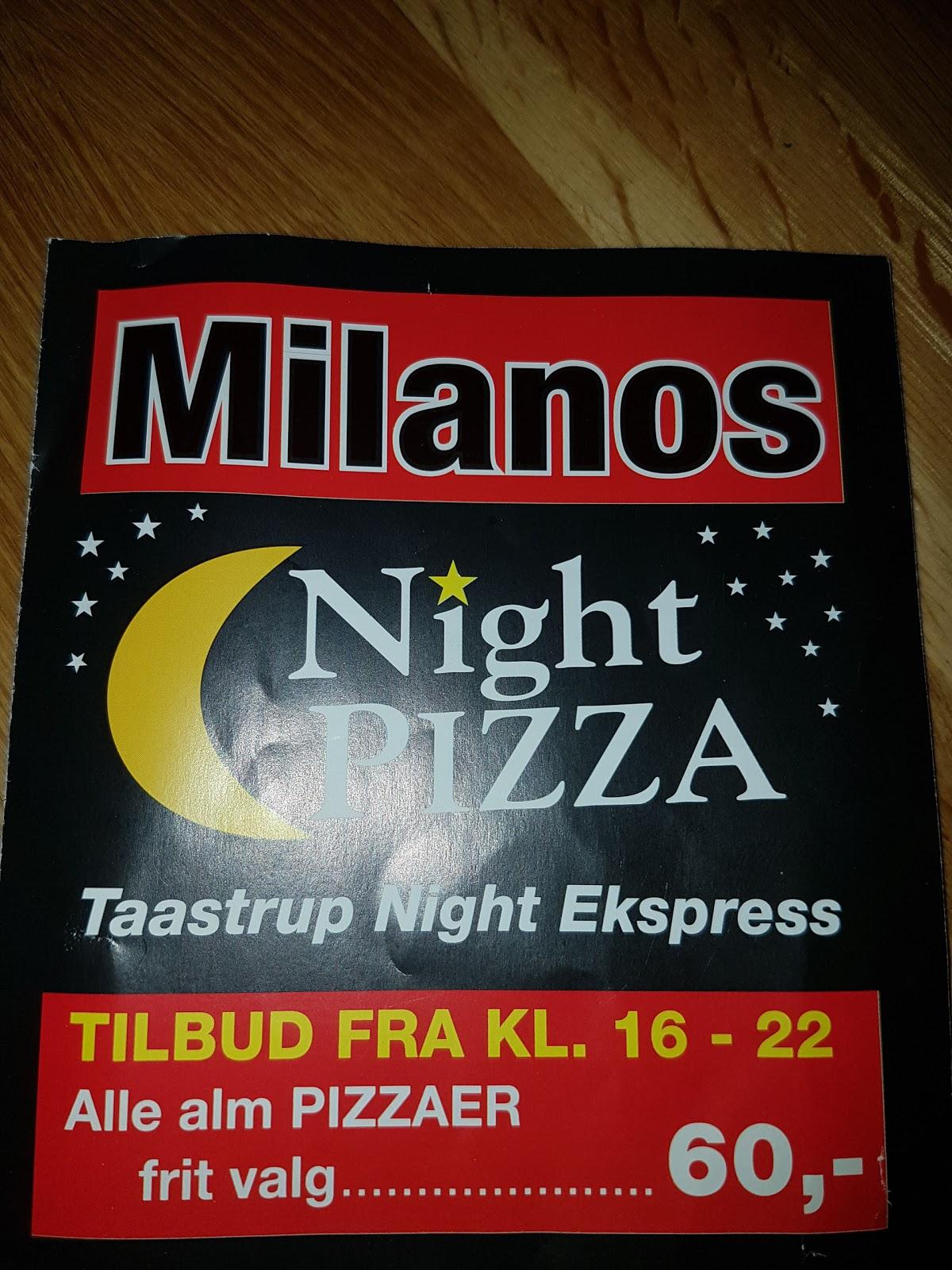 Ydmyg Antagonisme Retfærdighed Milanos Pizza Tåstrup pizzeria, Taastrup - Restaurant menu and reviews
